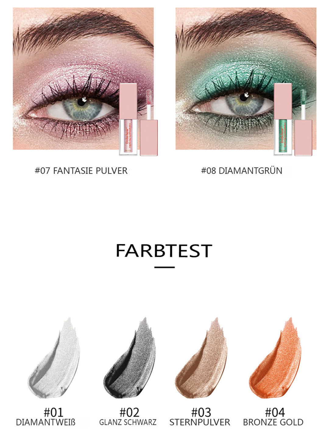 Dobshow® Aufhellender Flüssig-Lidschatten