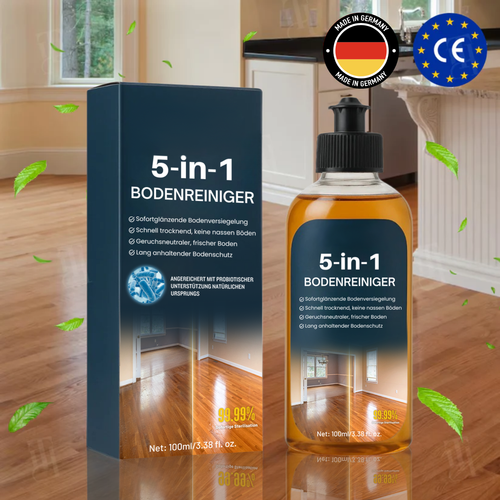 ✨AEXZR® 5 in 1 Bodenreiniger Mit Präbiotika-Formel, ⏱️trocknet in 10 Min., sicher für Baby & Haustier🛡️