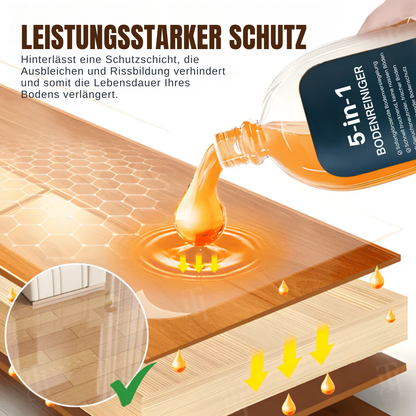 ✨AEXZR® 5 in 1 Bodenreiniger Mit Präbiotika-Formel, ⏱️trocknet in 10 Min., sicher für Baby & Haustier🛡️