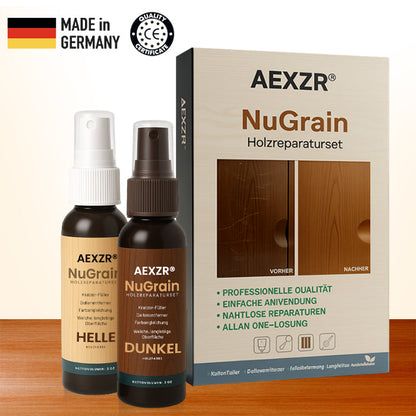 🏆AEXZR® NuGrain Holzreparatur-Set ✅Nano-Reparatur in 60 Sekunden⚡️