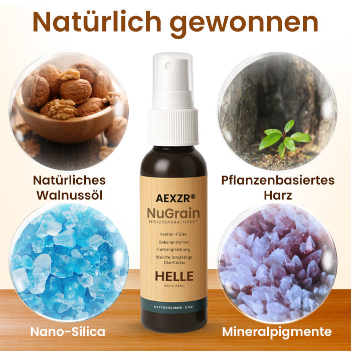🏆AEXZR® NuGrain Holzreparatur-Set ✅Nano-Reparatur in 60 Sekunden⚡️
