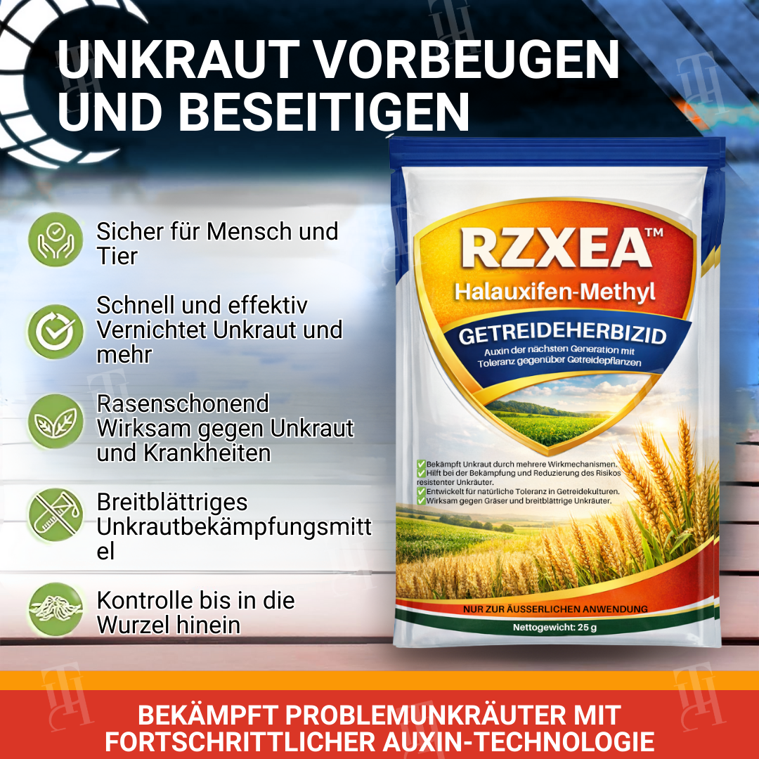 🏆RZXEA™ Halauxifen-methyl Getreideherbizid - ✅Schnelle Unkraut-Kontrolle in nur 3 Tagen⚡