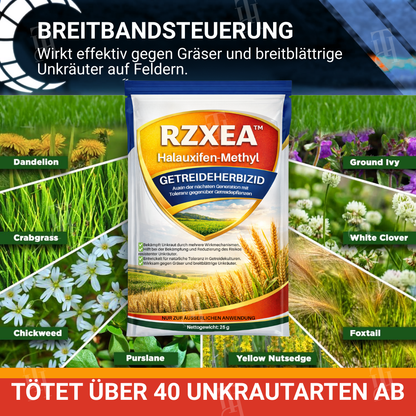 🏆RZXEA™ Halauxifen-methyl Getreideherbizid - ✅Schnelle Unkraut-Kontrolle in nur 3 Tagen⚡