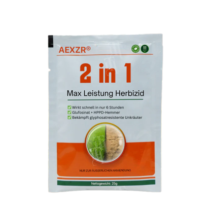 🌿AEXZR® 2-in-1 Max Leistung Herbizid – ⏱️Wirkt in 6 Stunden, ohne Glyphosat, sicher & effektiv🛡️