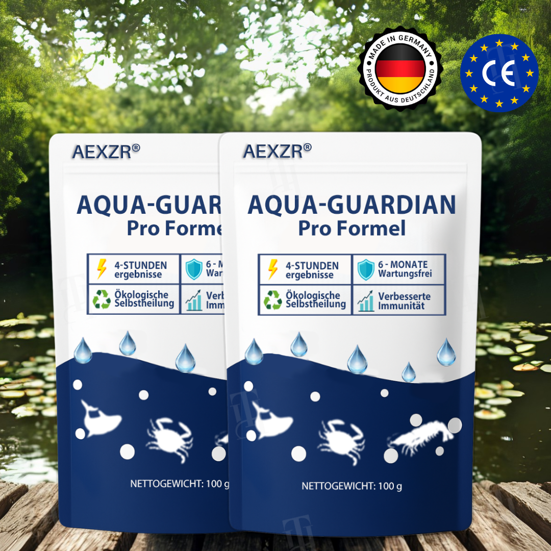 🏆AEXZR® Aqua-Guardian Pro Formel – 🐟Dual-Action Bio-Technologie⏱️ klares Wasser in 12 Std