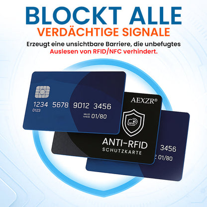 🛡️🏆AEXZR® Anti-RFID-Schutzkarte