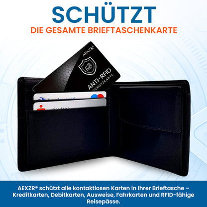 🛡️🏆AEXZR® Anti-RFID-Schutzkarte