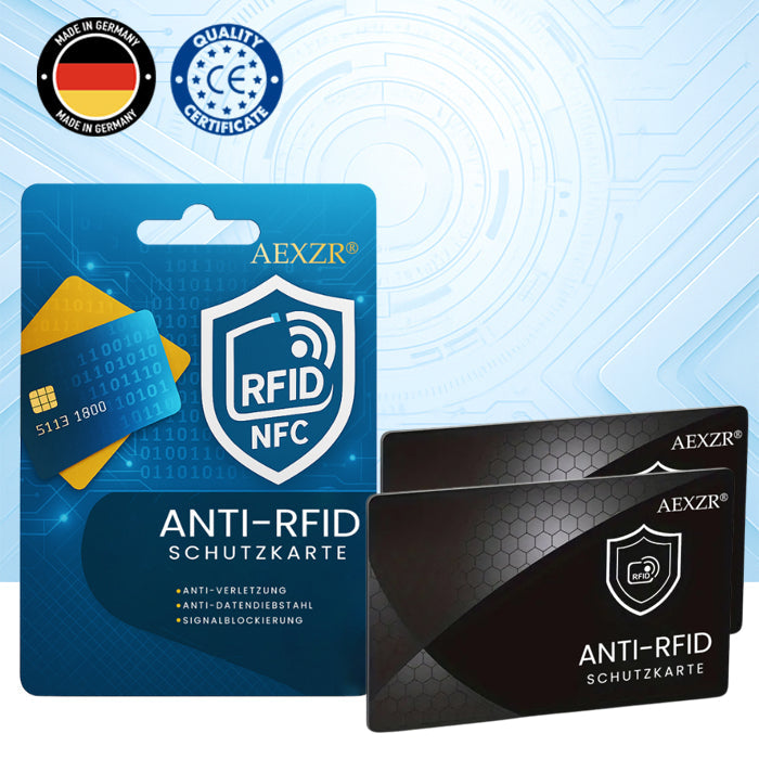 🛡️🏆AEXZR® Anti-RFID-Schutzkarte